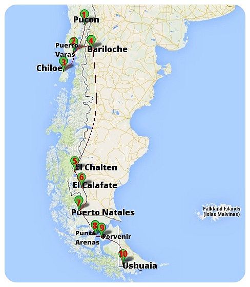 Patagonia Route