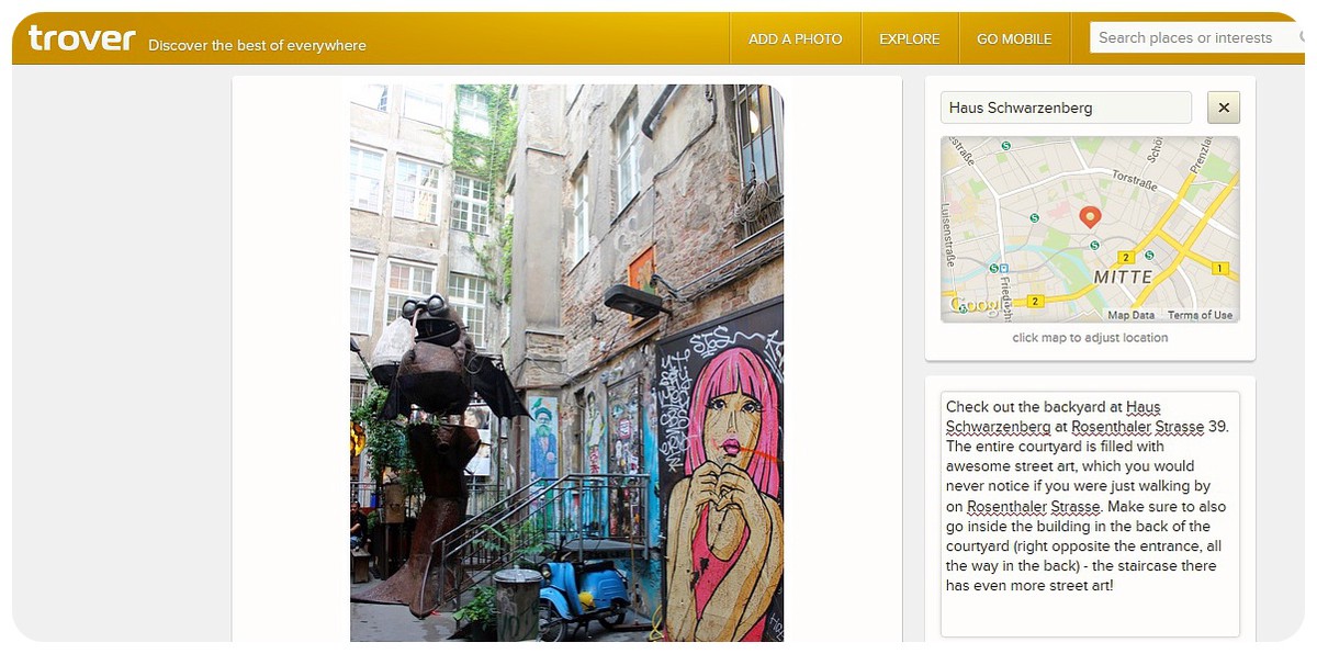 trover berlin discovery