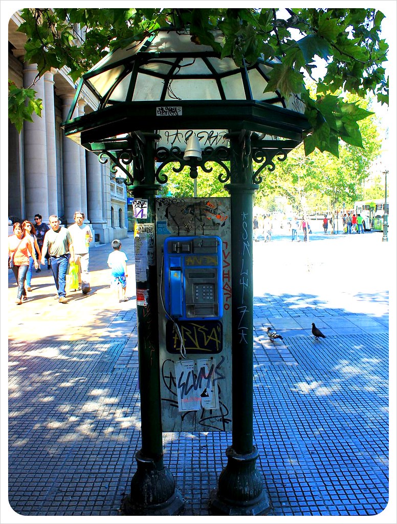 santiago phone booth