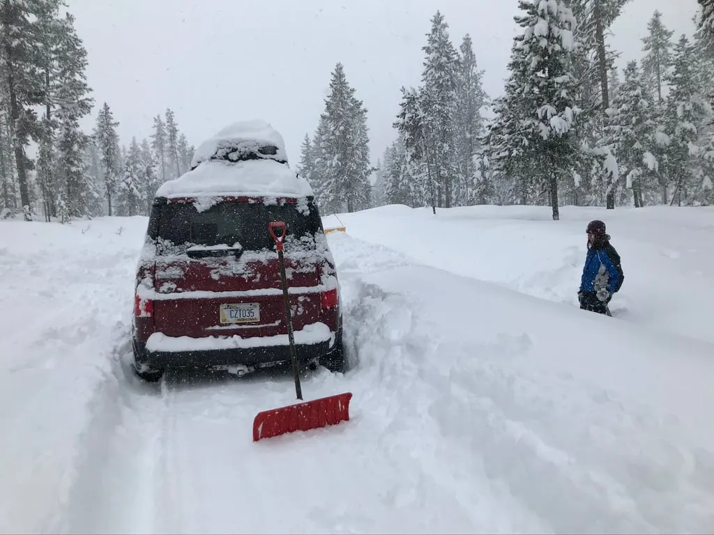 How To Ask Someone to Pull Your Car Out of the Snow