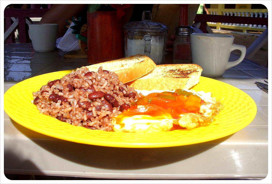 Huevos Rancheros on the Corn Islands