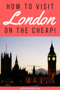 How to Visit London on the Cheap