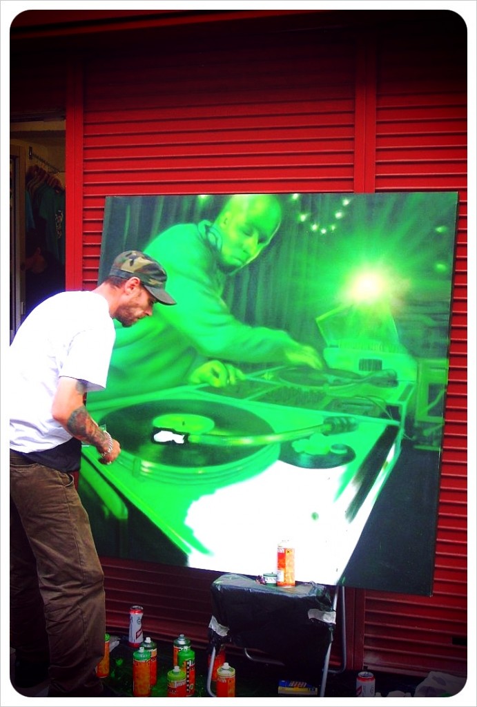 Brick Lane Graffiti Artist London