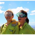 dani & jess volcano boarding leon nicaragua