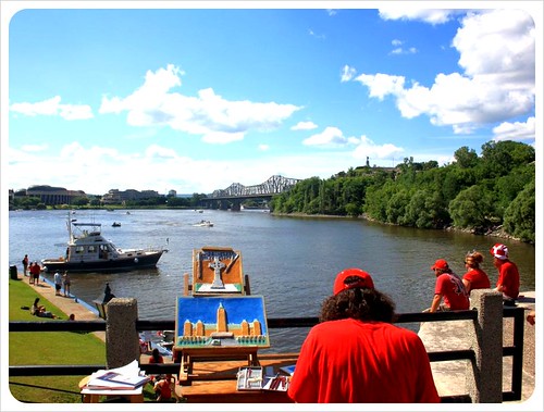 ottawa view over ottawa river