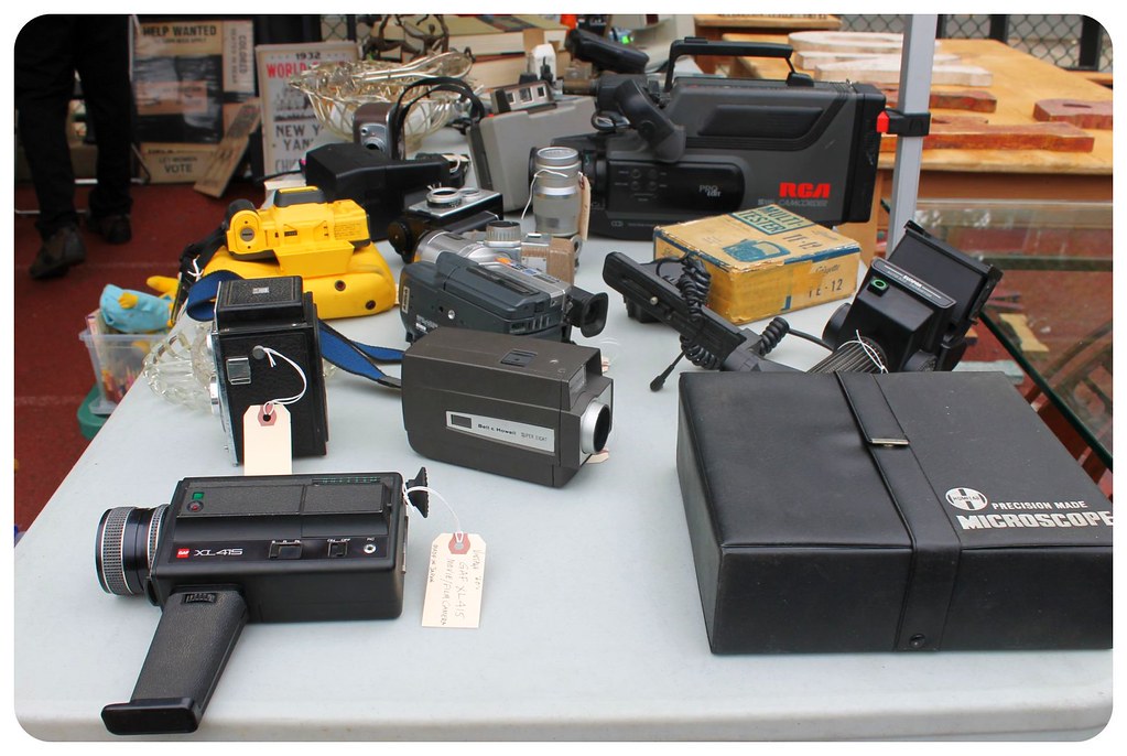 brooklyn flea video cameras