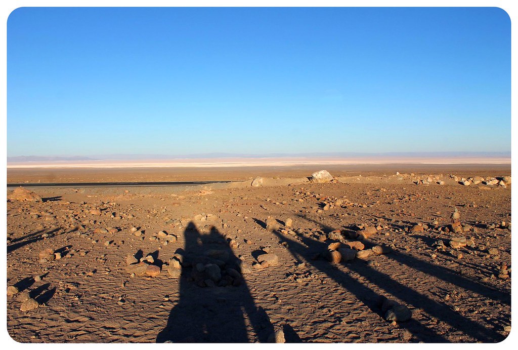 atacama desert chile shadows