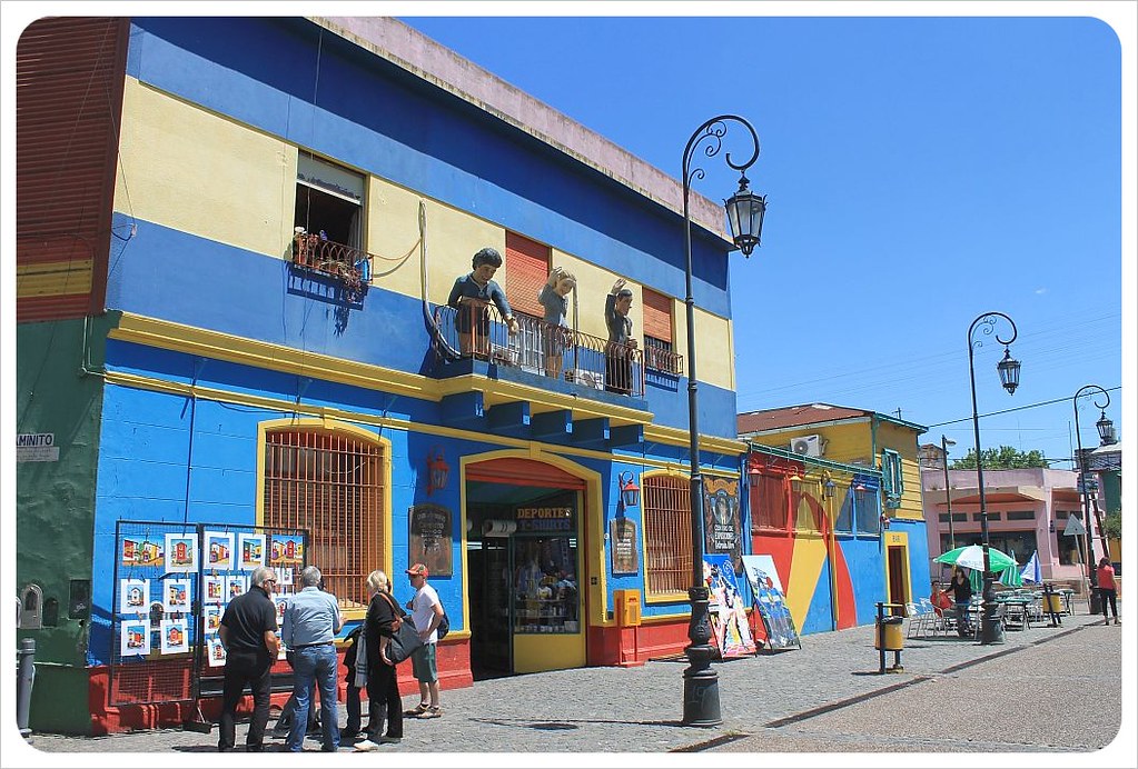 la boca blue house