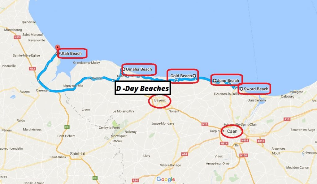 visit the D-Day beaches
