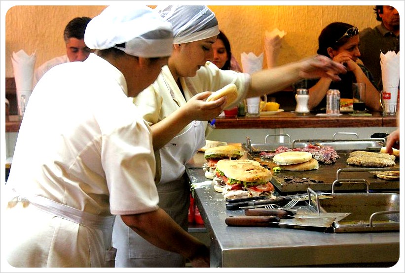 lomitos at fuente alemana santiago