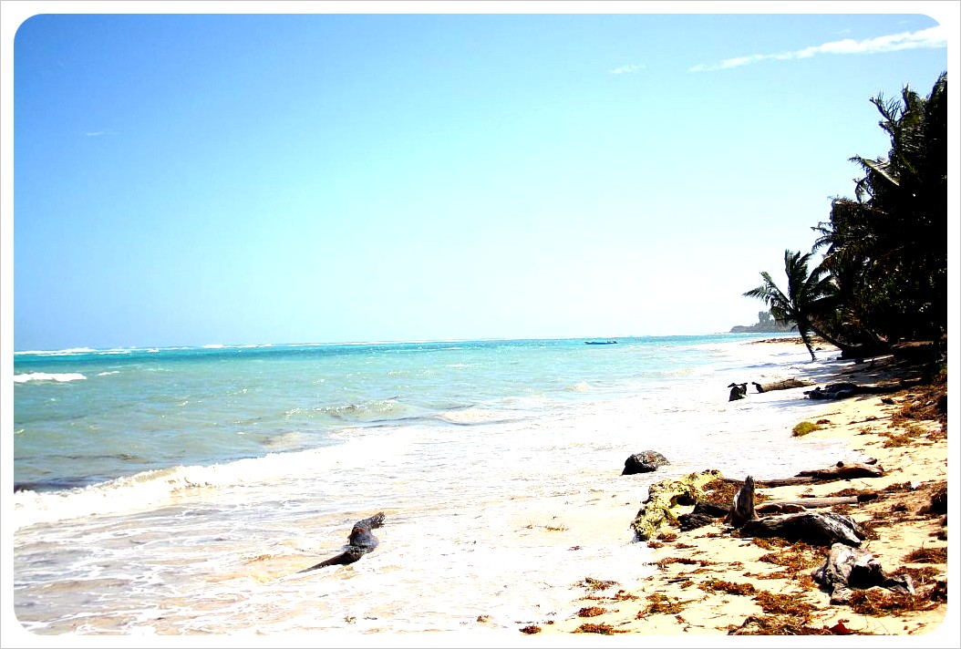 Little Corn Island deserted beach