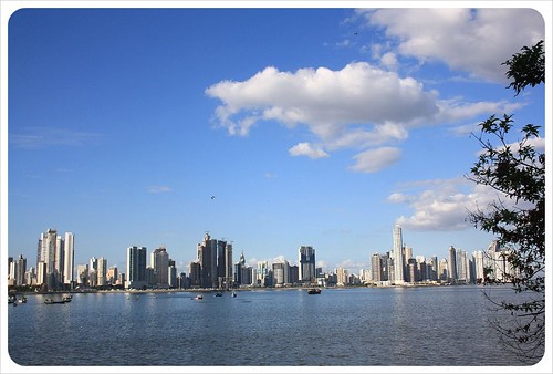 Panama city skyline