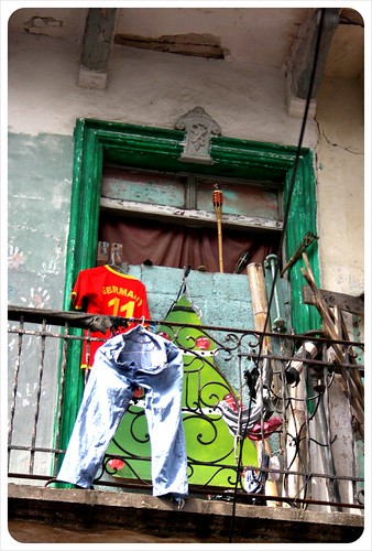 Casco Viejo old building balcony