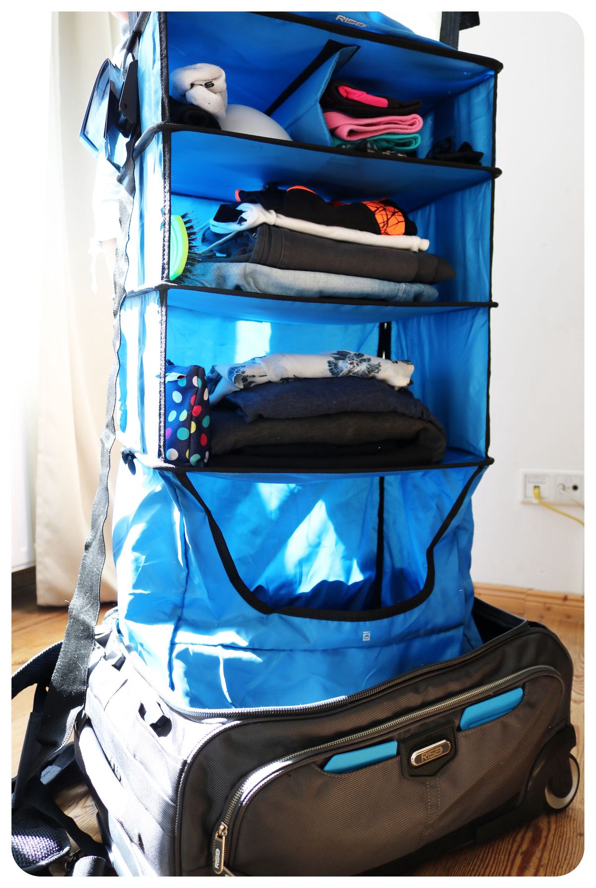 rise gear shelf system