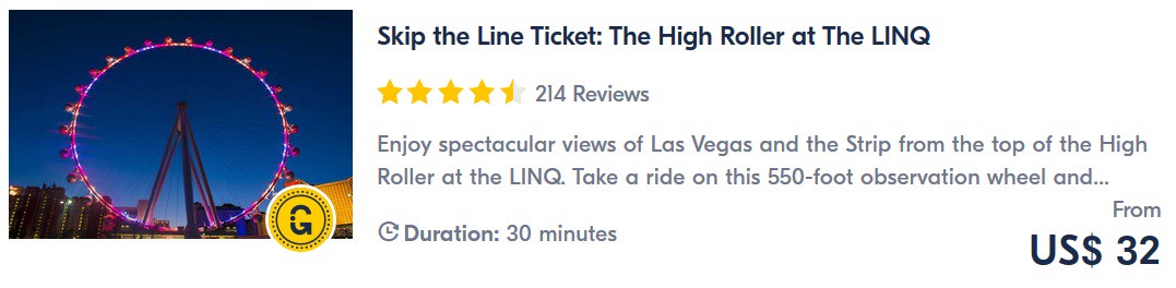 things to do in Las Vegas