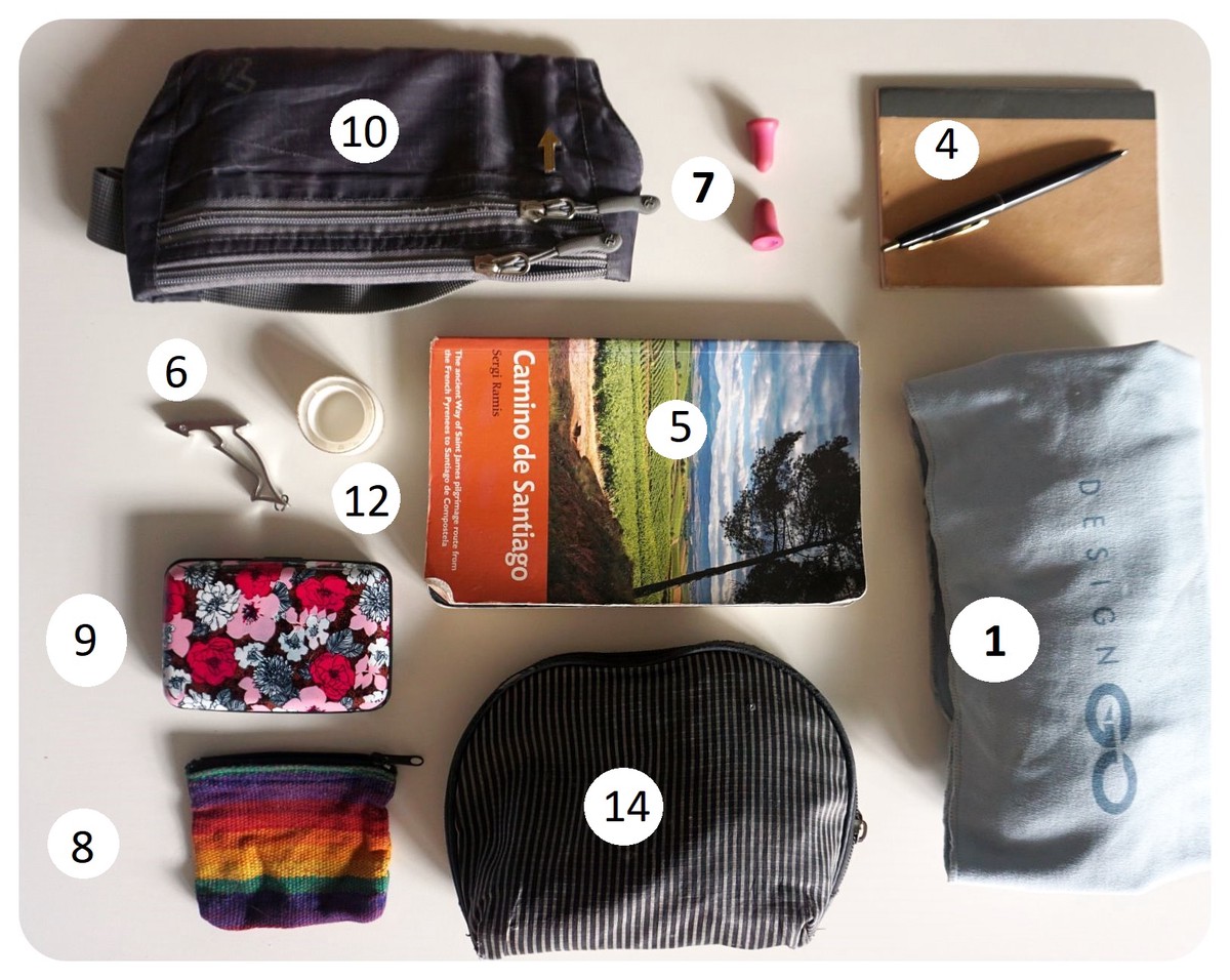 camino de santiago packing list