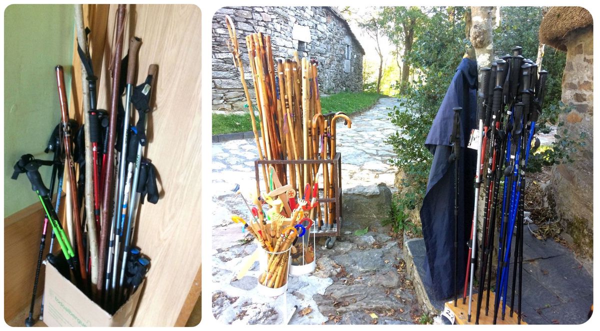 hiking poles camino de santiago