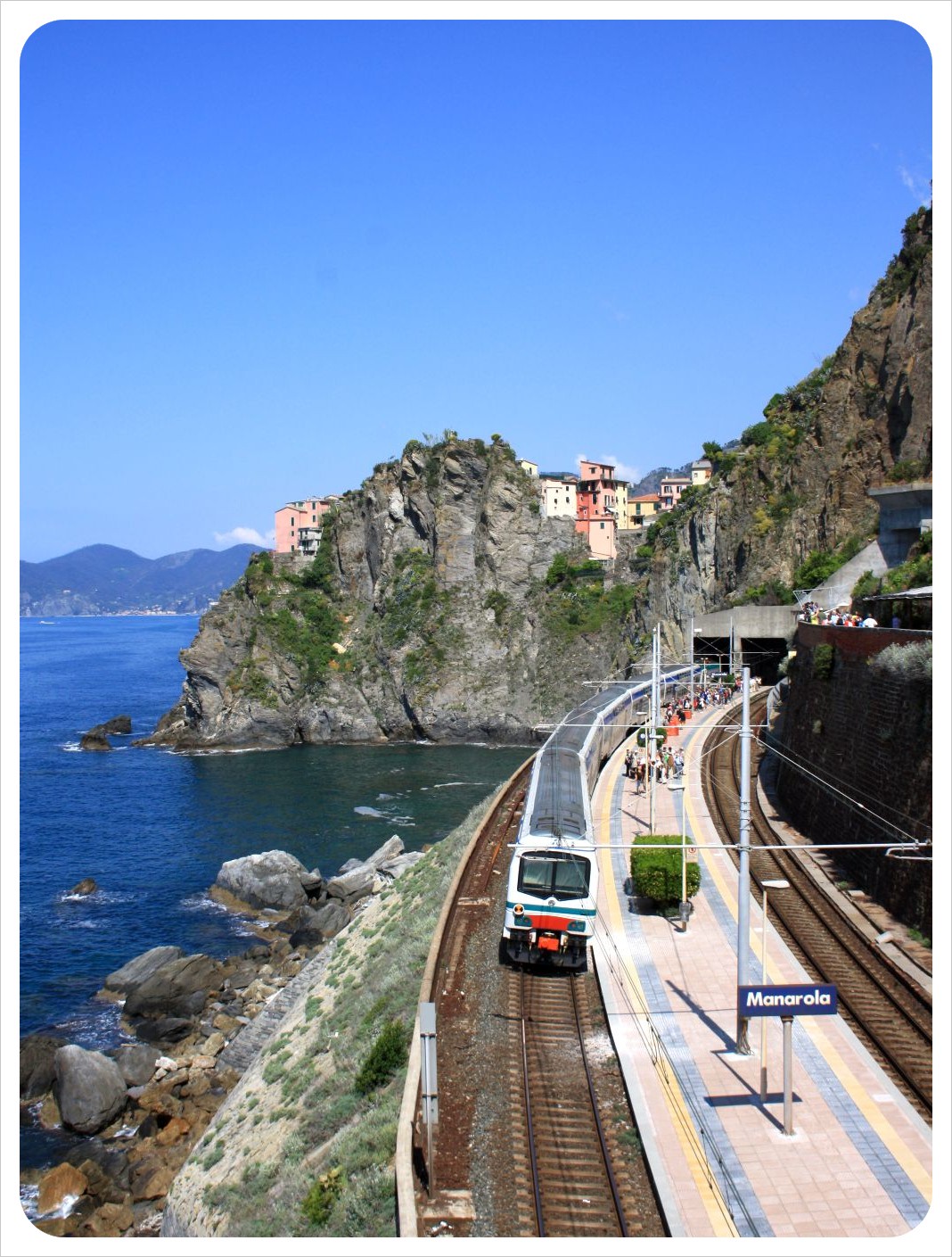 Manarola & train