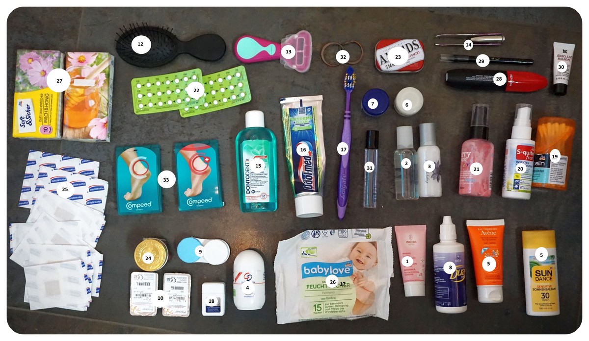 packing list camino de santiago