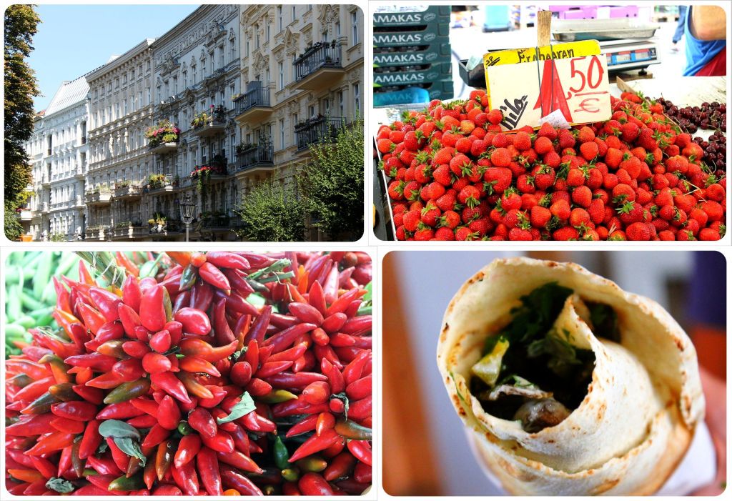 Berlin Kreuzberg and Maybachufer Market