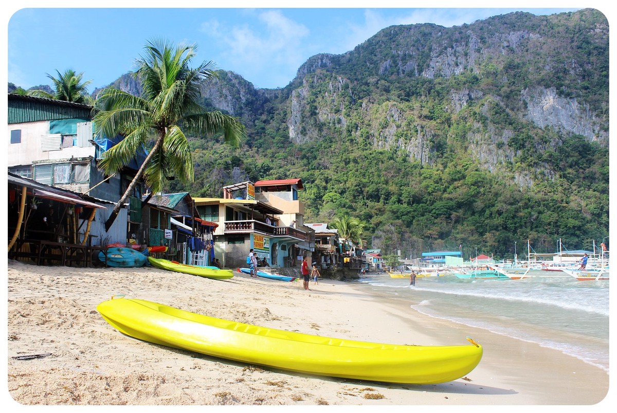 el nido kayak