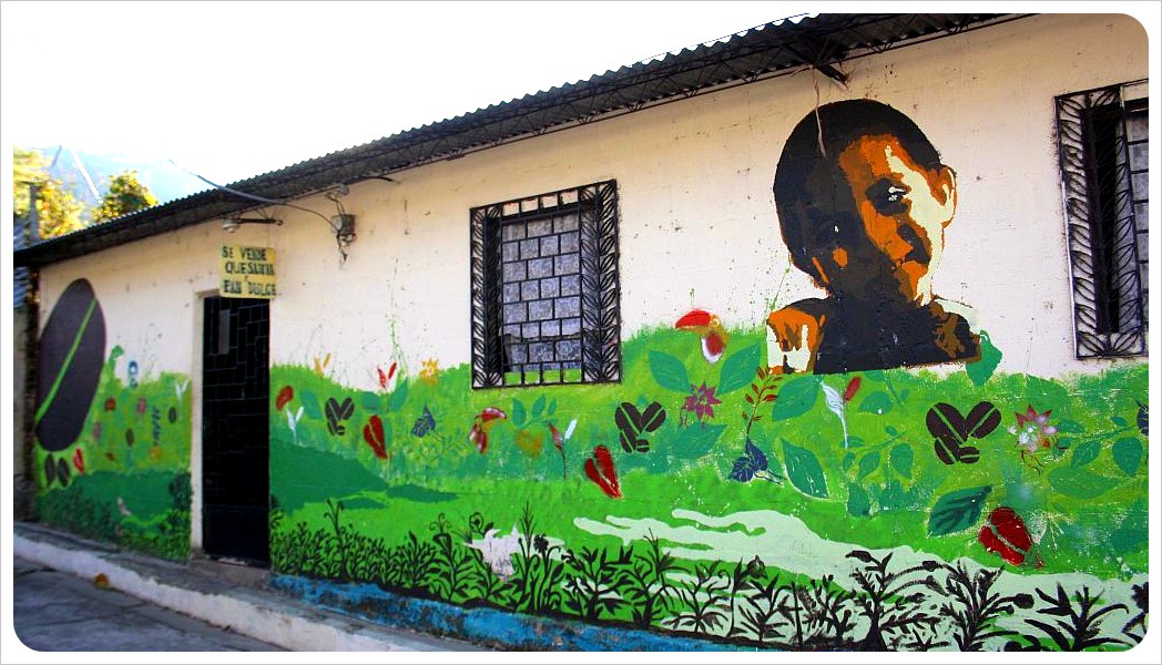 Painted house in Alegria