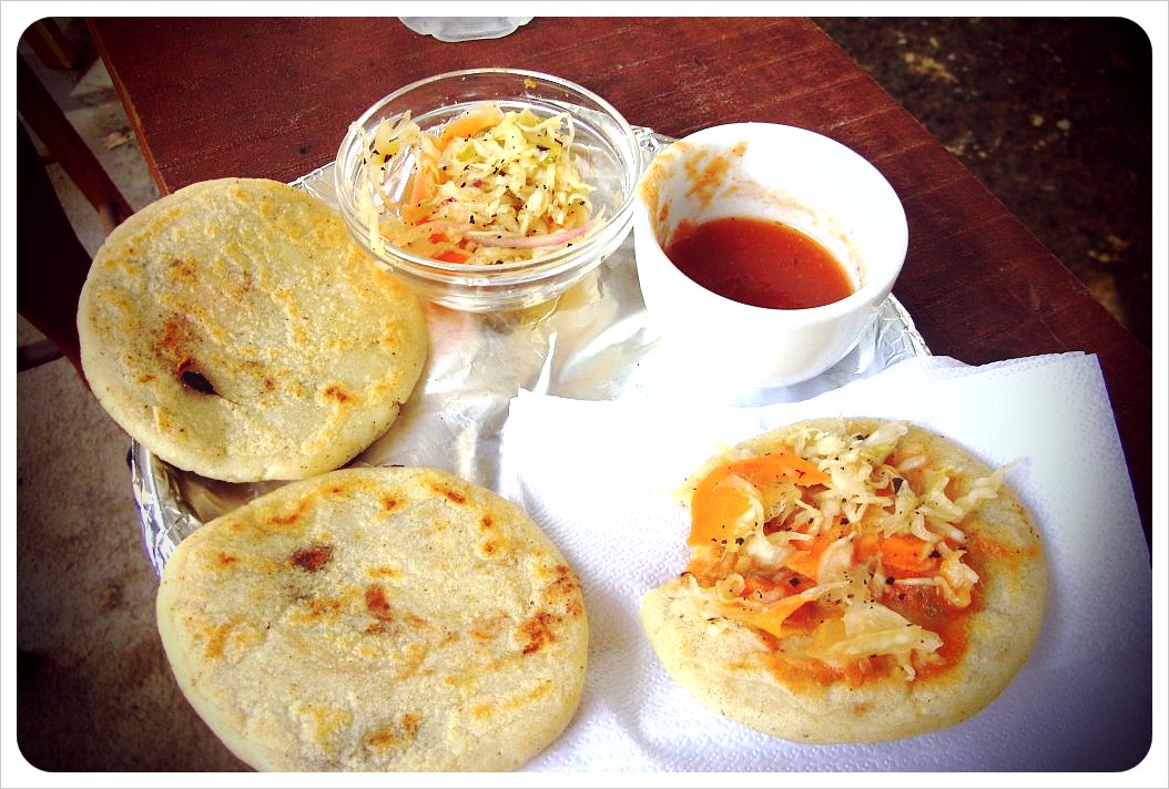 El Salvador pupusas