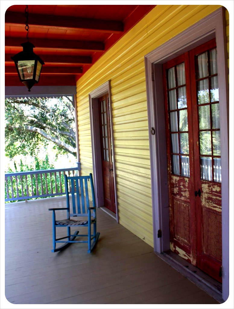 laura plantation porch