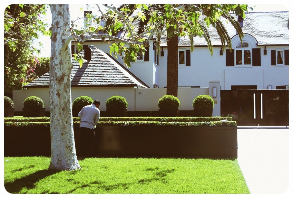 Simon Cowell Villa LA on a shoestring