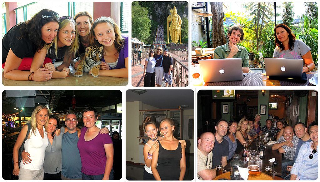 meeting other bloggers & friends on the road