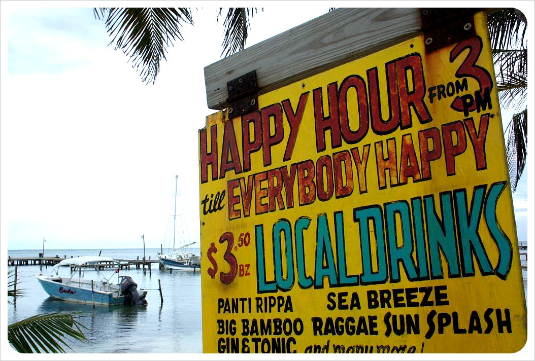 Belize on a shoestring