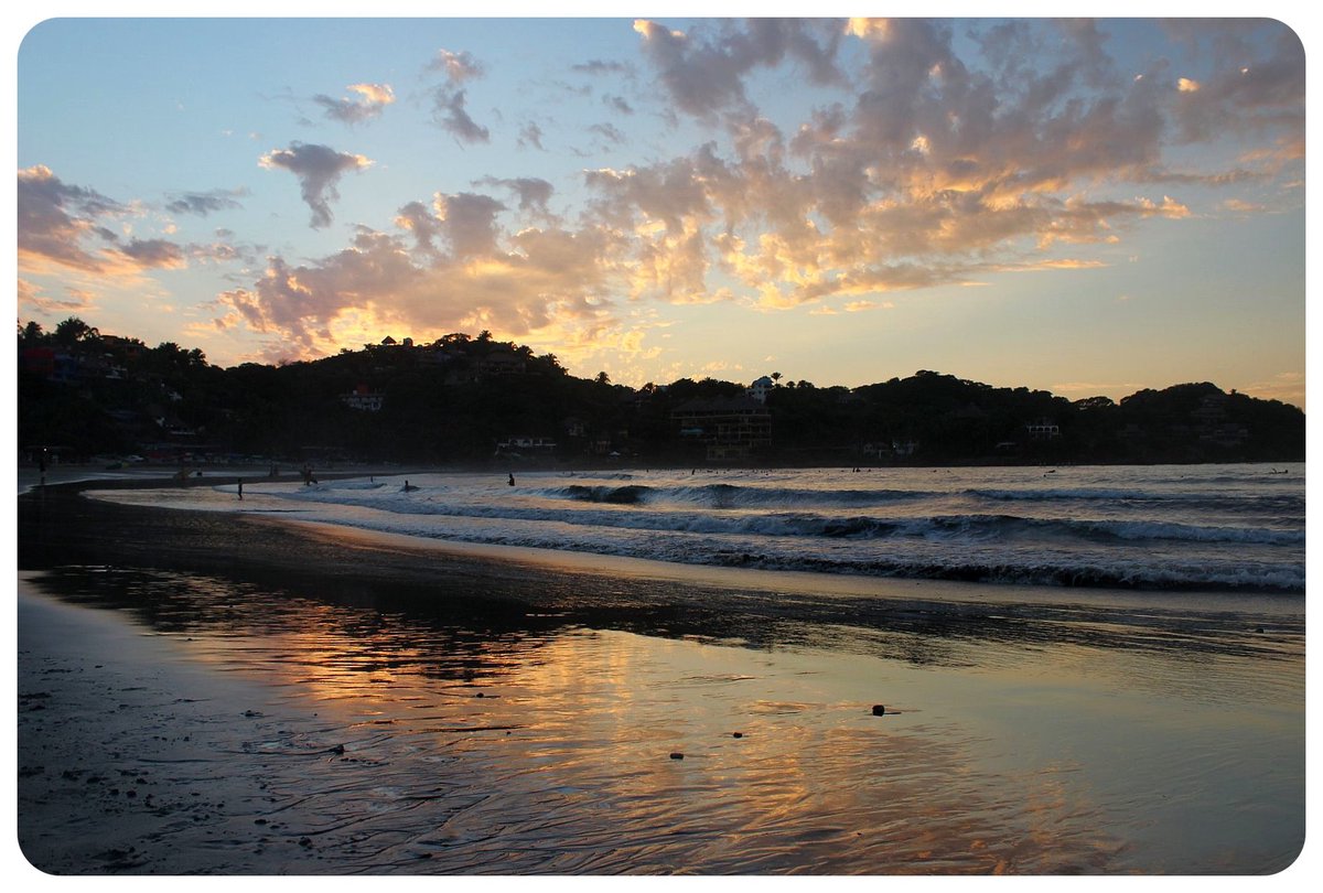 sayulita sunset sky mexico