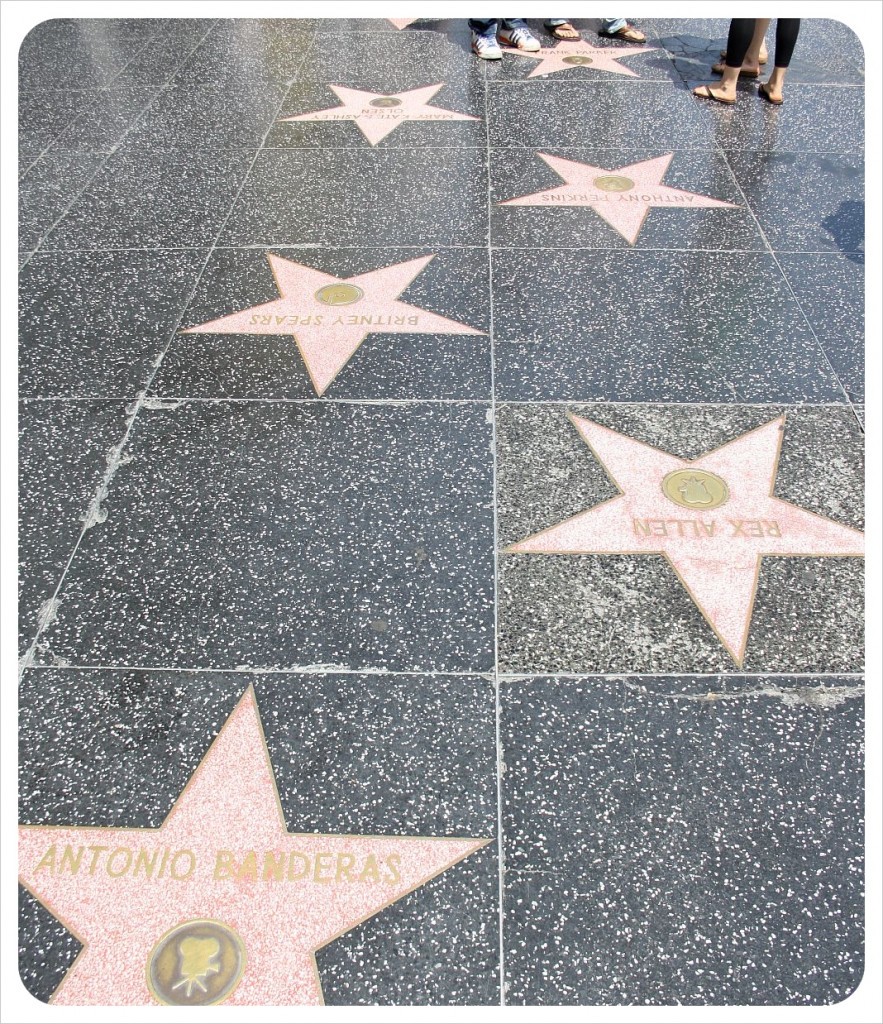 Walk of Fame LA on a shoestring