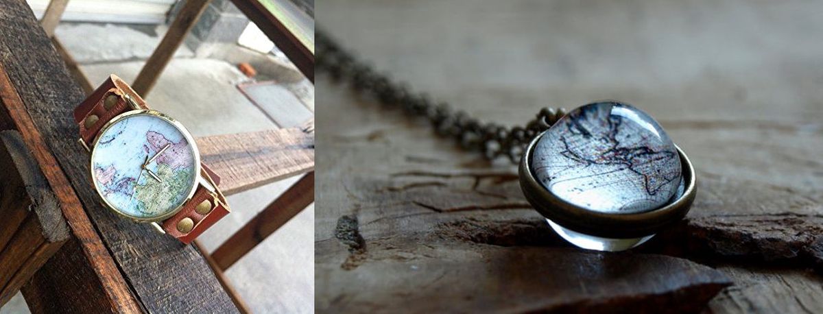 travel themed jewelry