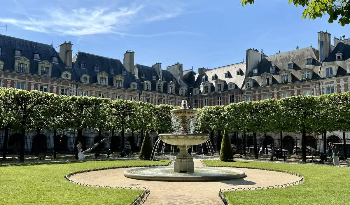 A sunny day exploring off the beaten path in Paris, France
