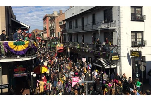 Living Les Bons Temps at Mardi Gras